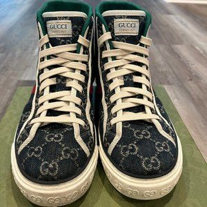 Gucci Tennis 1977 High 'Denim' 627838-2KQ90-4464